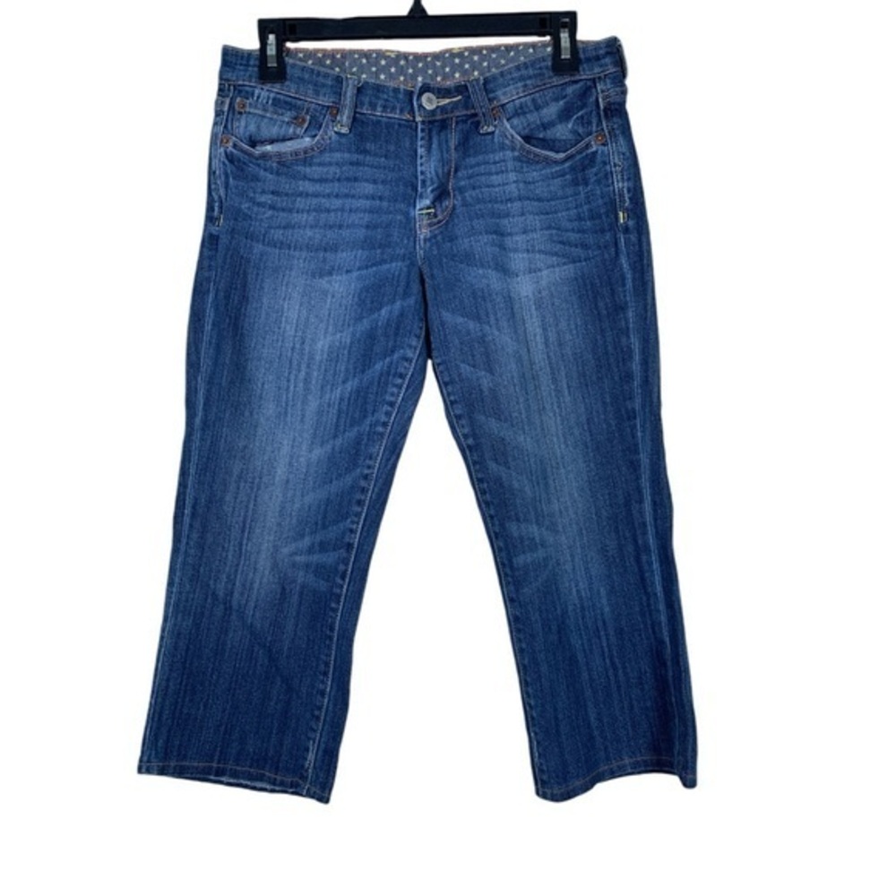 Lucky Brand Denim Blue Cropped Jeans Size 4/27 EUC #1731